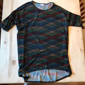 LuLaRoe printed top